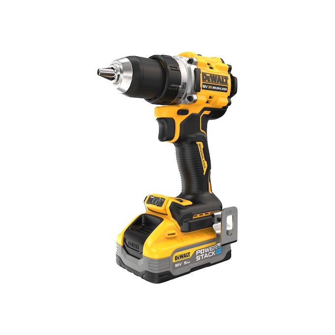 DeWALT DCD800H2T-QW Trapano Avvitatore Brushless 2 Velocita' 18 V 5 Ah 1,3 cm 500 W colore Nero