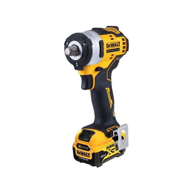 DeWALT DCF901P2-QW Avvitatore a Impatto 1-2'' 340 Nm 12 V 2 Batterie 5 Ah colore Nero Giallo