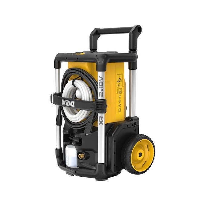 DeWALT DCMPW1600N-XJ Idropulitrice Compatta Batteria 110 bar 2x18 V 6 m 0,6 L colore Giallo