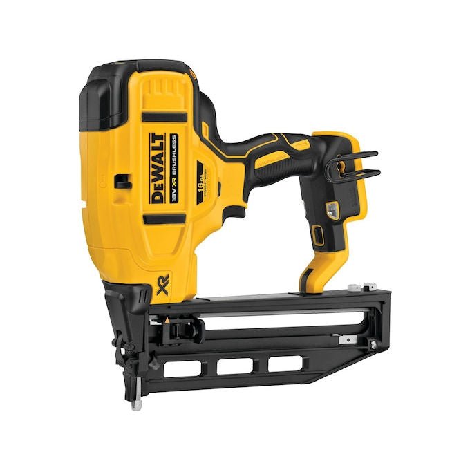DeWalt DCN662NT Accu Afwerktacker 18V XR 16Ga Lunghezza Chiodo 32-64 mm Diametro 1,6 mm Capacita' 110 Chiodi Motore Brushless Batteria Li-Ion colore Nero