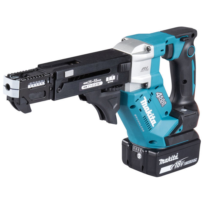 Makita DFR552Z Avvitatore Autoalimentato 18V 4500 rpm 1-4'' colore Nero Blu