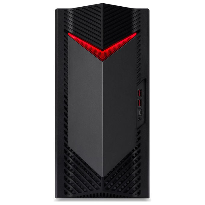 Acer DG.E4FET.01X Nitro 50 Computer desktop per gaming Intel Core Ultra 7 265F 16 GB DDR5 SSD 1 TB NVIDIA GeForce RTX 5060 8 GB colore Nero Rosso