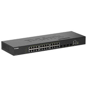 D-Link DGS-1530-28-E Switch Smart Managed Gigabit 24 Porte Ethernet 4 Porte SFP+ colore Nero