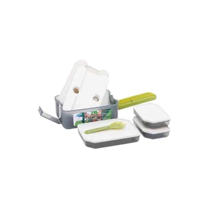 Set 7 Pezzi Lunchbox con Refrigerante Daily Fresh