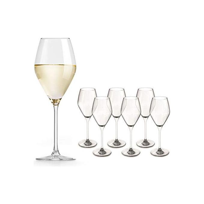 Set 6 Calici Bollicine 340 Cc