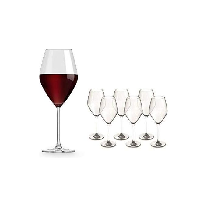Set 6 Calici Vini Rossi 470 Cc
