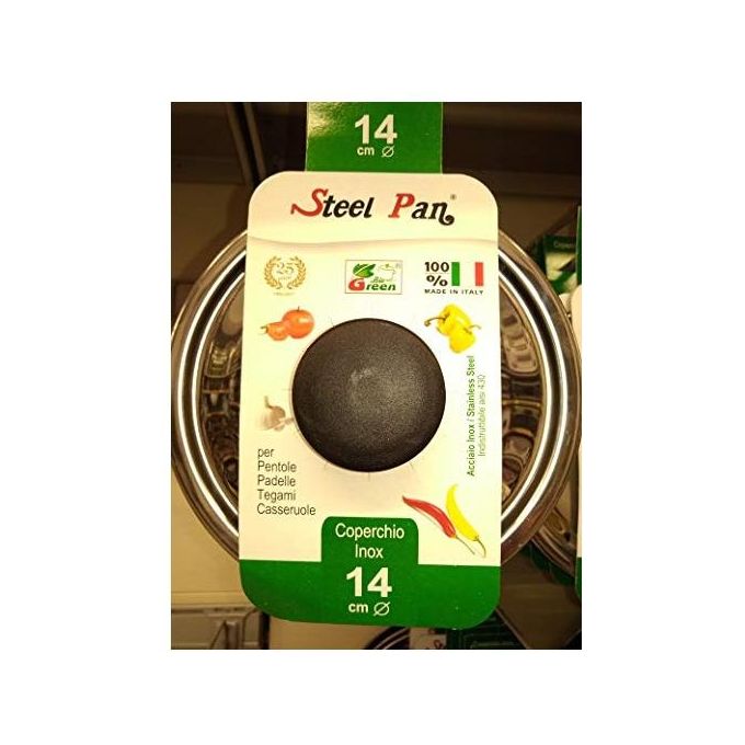 Coperchio Universale 14 cm Acciaio Inox