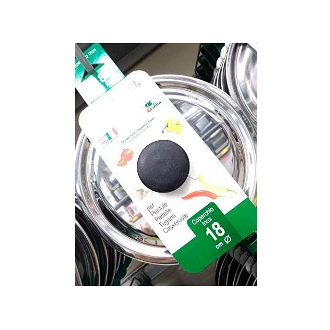 Coperchio Universale 18 cm Acciaio Inox