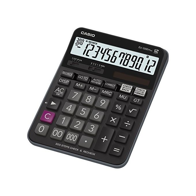 Casio DJ-120D Plus Calcolatrice da Tavolo