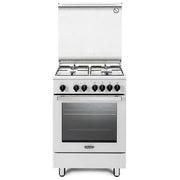 De Longhi DMW 64 LSG Cucina a gas 4 zone Forno elettrico 69 litri Classe A bianca