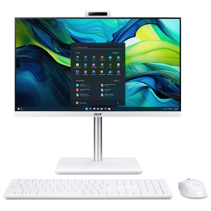 Acer DQ.BRDET.003 Aspire C24A-GRPL Computer Tutto in uno HDD 2 TB SSD 1 TB colore Nero