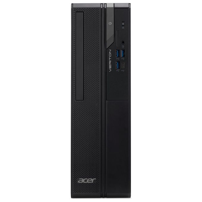Acer DTR5YET00V Veriton VX2722G PC Desktop Intel Core i3-14100 8 GB DDR5 SSD 512 GB Free DOS colore Nero
