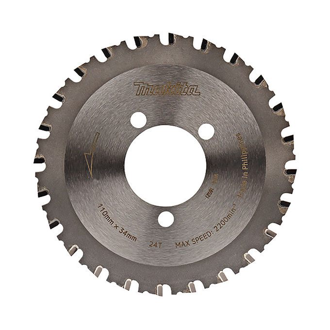 Makita E-11097 Disco per tagliare Metallo Diametro 110 mm Centro piatto per DSC251 colore Metallico