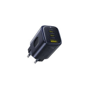 Baseus E0121200 PicoGo AE11 Caricabatterie Rapido 67W con 2x USB-C 1x USB-A Power Delivery Quick Charge colore Nero