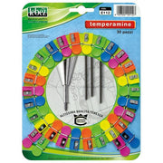 Lebez E112 Temperamatite Manuale 1 Foro Confezione 30 Pezzi Plastica colore Assortiti