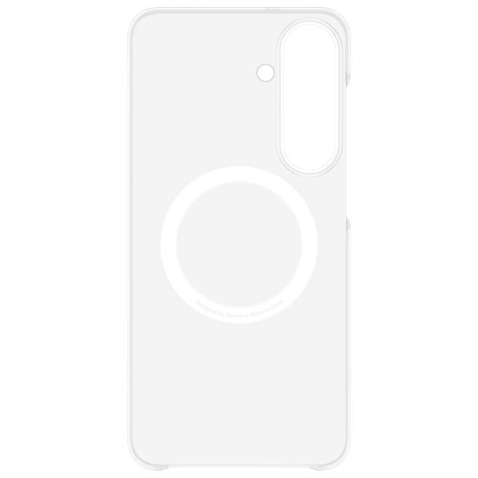 Samsung EF-CS741CTEGWW Clear Magnet Case per Galaxy S26 FE Tecnologia Magnetic Power Profile con Magnete Leggera e Ultra Sottile Protegge da Urti e Graffi Quotidiani Design Elegante e Discreto che Mette in Luce il Design del Telefono colore Trasparente