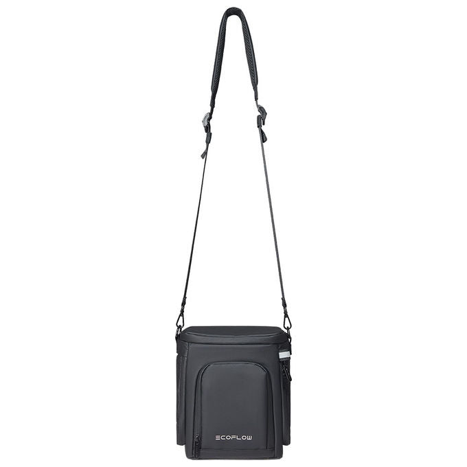 EcoFlow EFB-TRAIL200-300-BAG TRAIL DC Borsa da trasporto impermeabile in tessuto Oxford resistente all'abrasione con spazio per accessori e accesso alle porte colore Nero