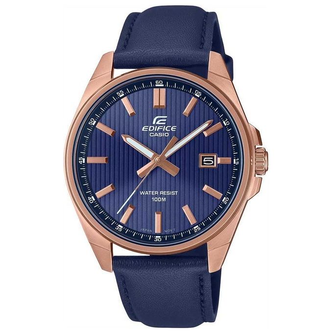 Casio Orologio Edifice Blu e Bronze