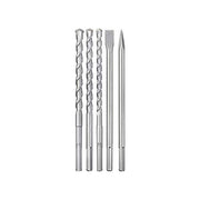 Kwb Set Punte and Scalpelli Sds-Max (5 Pz)