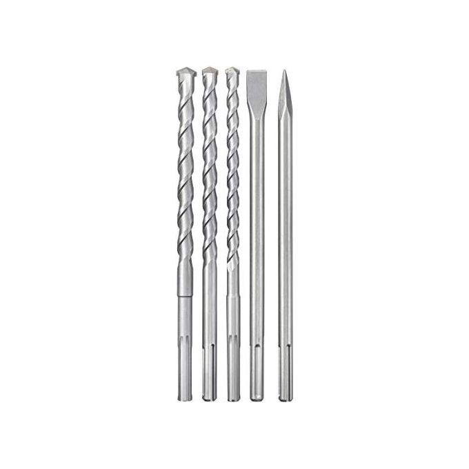 Kwb Set Punte and Scalpelli Sds-Max (5 Pz)