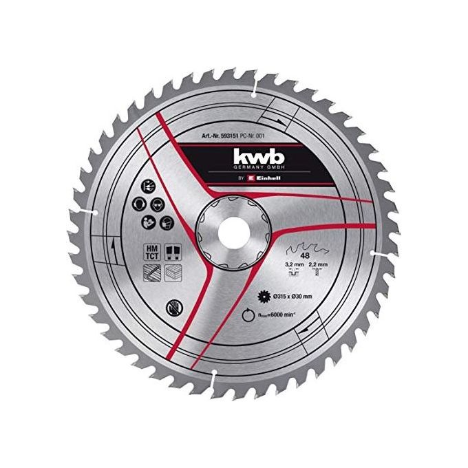 Kwb Lama Legno D.315X30 Mm - 48 Denti