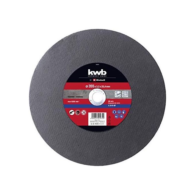Kwb Disco Da Taglio Abrasivo D.355X25,4X3,2 Mm