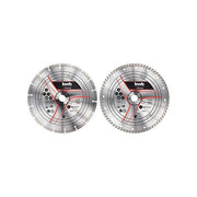 Kwb Set 2 Dischi Diamantati D.230 Mm