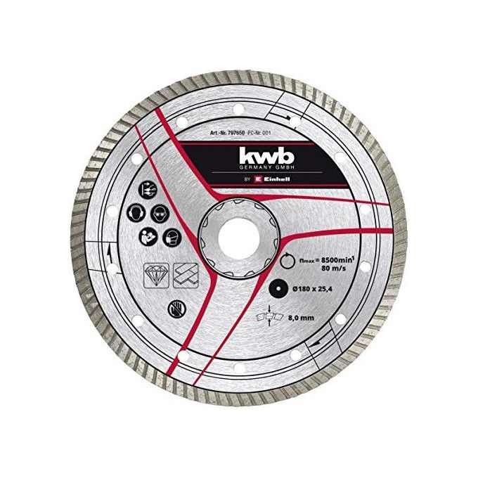 Kwb Disco Diamantato Turbo D.180X25,4 Mm