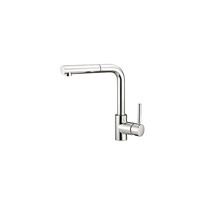 Crolla Harry ES 7740 CR Miscelatore Cucina con Doccetta estraibile Rubinetto Monocomando finitura Cromo