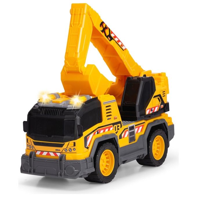 Simba, Camion Escavatore con Luci e Suoni, Giocattolo per Bambini, 30 cm