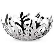 Alessi ESI01-25 Fruttiera Mediterraneo in Acciaio Inox Diametro 25 cm Altezza 9 cm colore Acciaio Lucido