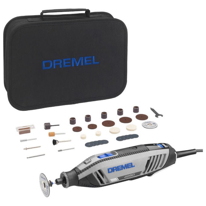 Dremel F0134250JA 4250 Multiutensile a Filo 175 W 5.000 - 35.000 1-min con Sistema di Sostituzione EZ Twist Accessori Inclusi 35 colore Nero