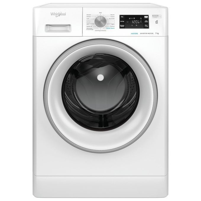 Whirlpool FFB 7469 SV IT Lavatrice 7 Kg Classe A Profondita' 59 cm Centrifuga 1351 giri Inverter Vapore colore Bianco
