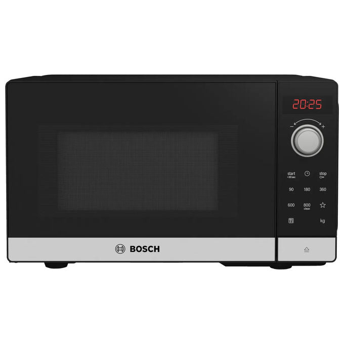 Bosch FFL023MS2 Serie 2 Forno a microonde Solo microonde 20 L 800 W con scongelamento automatico e protezione bambini colore Nero Acciaio inossidabile