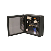 Indel FLYINGBAR Mini Frigo Bar Frigorifero Piccolo Capacita' 20 Litri Classe energetica F Tecnologia Compressore finitura Porta in Vetro