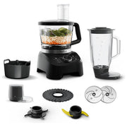 Moulinex FP8318F0 Double Force Robot da Cucina 28 Funzioni 1000 W colore Nero