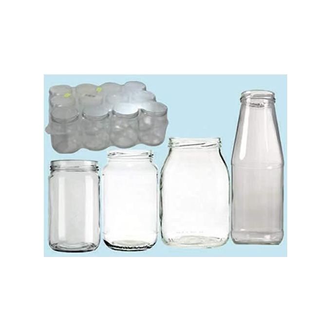 Vaso Vetro Imbocco D.63 Mm. Cc.370 24Pz