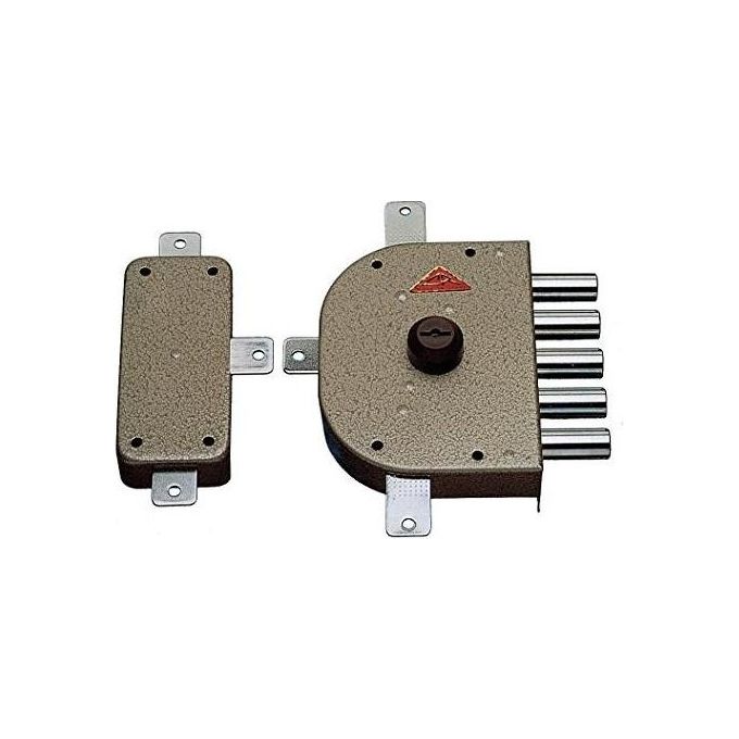 Serratura Cr Applicare Cil.60 A.3300C -52N Sx