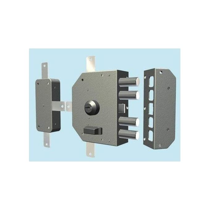 Serratura Cr Applicare Cil.60 A.3350C -52N Sx