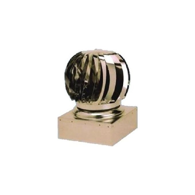 Fumaiolo Ventolino Rettang. Inox Cm.32X42