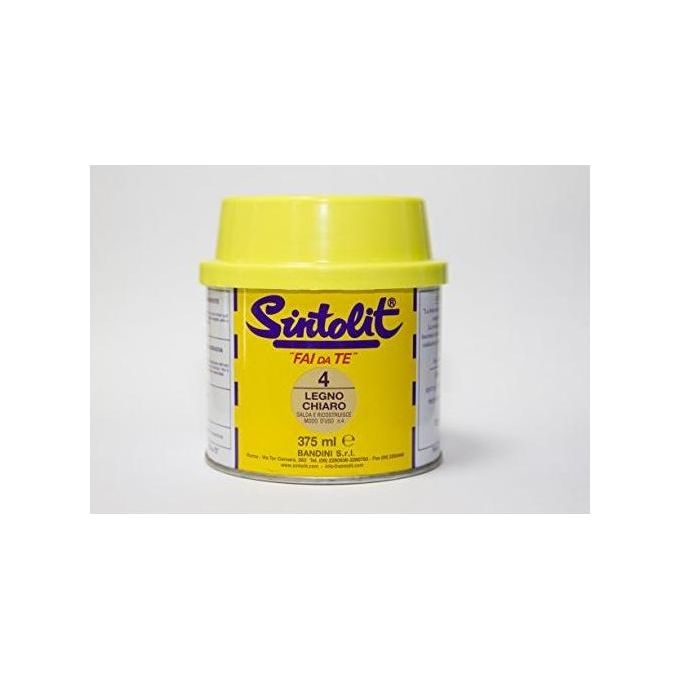 Stucco Per Legno Chiaro E Scuro Sintolit Kg.0,700 Ml.375