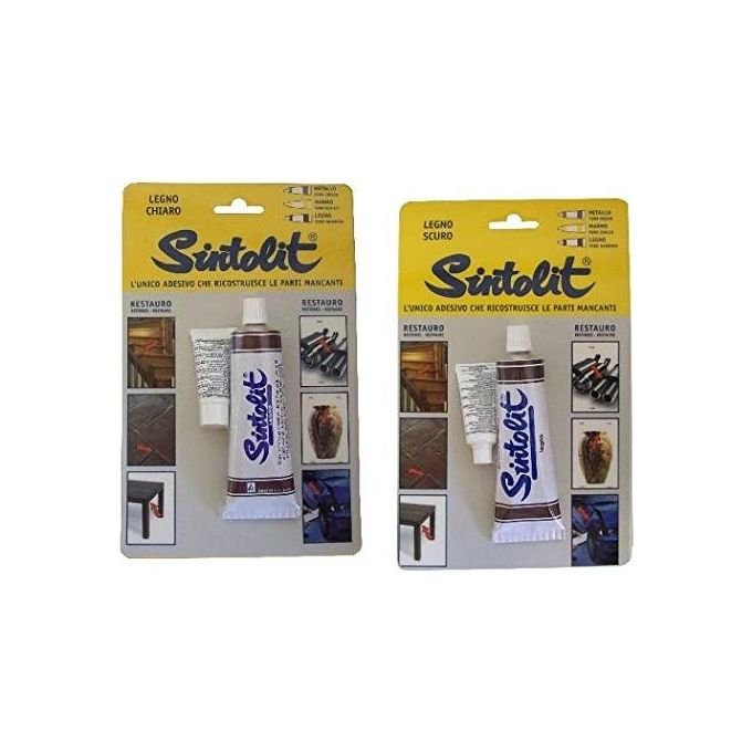 Stucco Per Legno Chiaro E Scuro Sintolit Ml.60