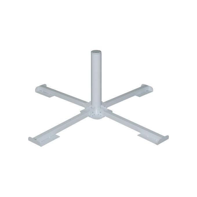 Base A Croce Per Ombrellone Alluminio 100X100