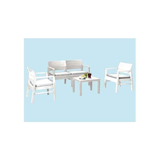 Set Rattan Kilimanjaro Bianco