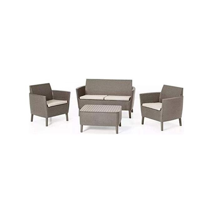 Keter Set Rattan Salemo Cappuccino