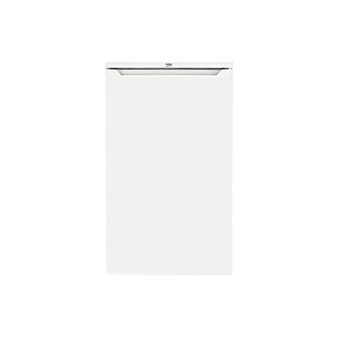 Beko FS166020 – Congelatore verticale a libera installazione, 65 L, 82 cm, Classe E, 37 dB, raffreddamento statico con sistema MinFrost, 3 cassetti, porte reversibili, ripiani in cristallo infrangibile, autonomia 15 h, bianco