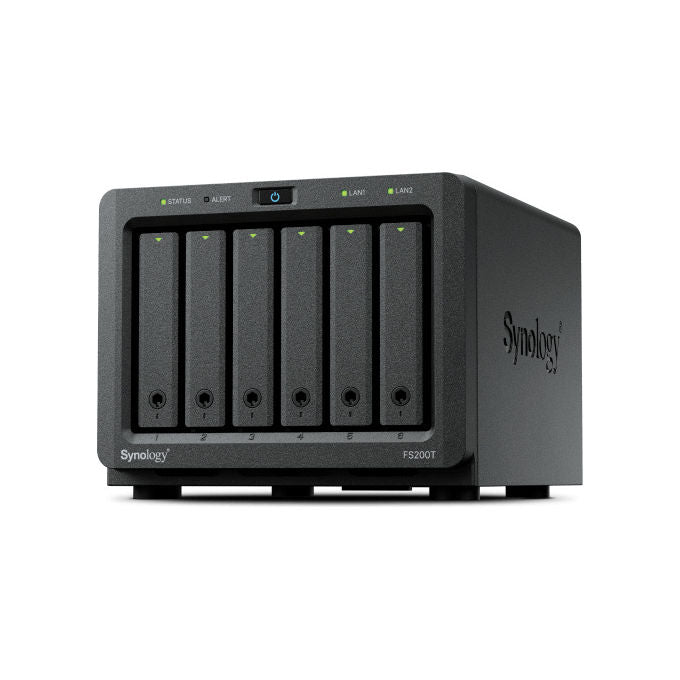 Synology FS200T NAS 6 alloggiamenti 2.5'' HDD SSD miniNAS colore Nero