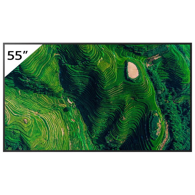 Sony FW-55BZ35P Display Professionale 4K HDR 55'' Risoluzione 3840x2160 Pixel Luminosita' 500 cd-m² Pannello IPS Wi-Fi Ethernet HDMI 4 USB 2 Altoparlanti 20 W colore Nero