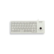 Cherry G84-5400LUMEU-0 XS Trackball Tastiera USB QWERTY Inglese US 88 Tasti Grigio