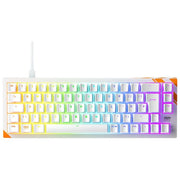 Cherry G8E-24200LACAGB-0 K5 PRO TMR COMPACT Tastiera Gaming Cablata Meccanica Retroilluminazione RGB colore Arancione e Bianco